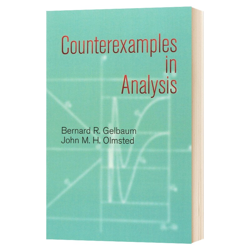数学分析中的反例 英文原版 Counterexamples in Analysis 英文版进口原版英语书籍