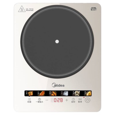 美的铂钻大火力电磁炉持续加热