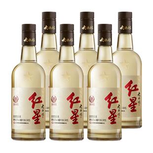 大曲酿 42度500ml*6瓶清香型白酒 北京红星二锅头 纯粮高度口粮酒