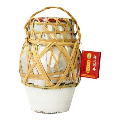 绍兴师爷花雕坛装竹编坛装优等品