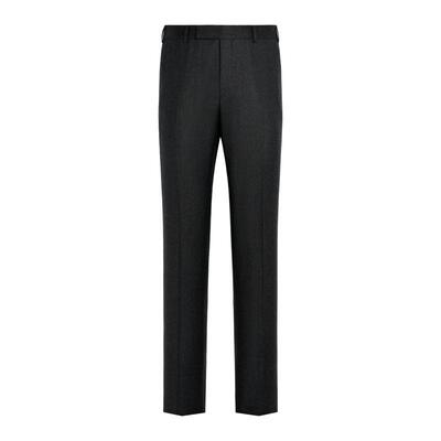 SuitsupplyS120支羊毛深灰色长裤