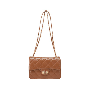 意尔康包包2026新款菱格小方包链条包质感百搭斜挎包节日好礼