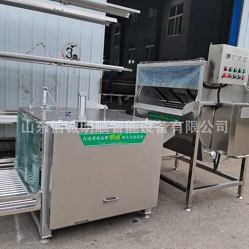 鸡鸭鹅宰杀用烫脱一体机鸡鸭鹅自动脱毛机家禽屠宰行星烫脱一体机