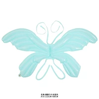 Синий воздушный шар с бабочкой