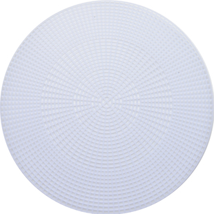 圆形网格片diy手工编织材料包底板网格板毛线钩针包包塑料定型片