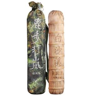 白沙溪湖南安化黑茶正品皇家溪花卷茶鹿步汀岚六步溪百两茶3.62kg