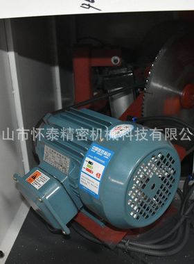 HT45度全铝衣柜门护角一体机45°双切角锯双头锯355双头锯切角机