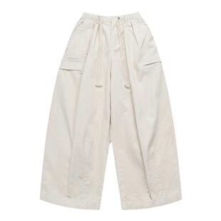 PROPCELL日系复古灯芯绒cityboy宽松直筒工装裤潮牌阔腿休闲长裤