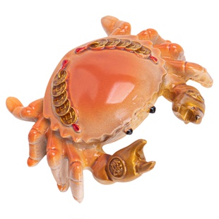 变色茶宠螃蟹可养高端茶玩小摆件精品仿真茶盘茶台装饰品茶道配件