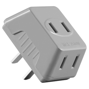 迷你插座转向头转换器一转三多孔电源2二孔插头多功能插线板面板