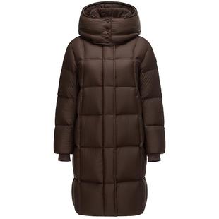 【柴碧云同款】坦博尔羽绒服长款廓形羊羔绒毛领厚款保暖羽绒外套