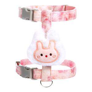 猫咪牵引绳防挣脱工字型遛猫绳宠物胸背式小奶猫通用外出专用背带