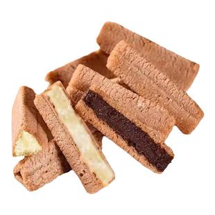 熔岩三角酥整箱50根巧克力夹心饼干膨化解馋小零食休闲茶配食品