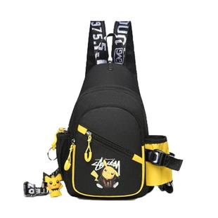 户外旅行儿童外出多用小背包轻便可爱男童胸包潮女孩单肩双肩包