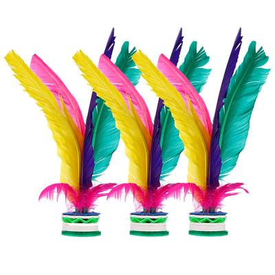 鹅毛鸡毛毽子儿童小学生比赛专用