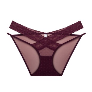 维多利亚多陪尔性感辣妹蕾丝内裤女纯欲镂空御姐透气网纱三角裤