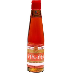 崔字牌小磨香油小瓶芝麻油家用凉拌火锅蘸料油碟瓶448ml