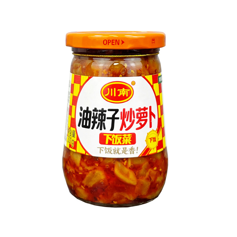 川南下饭菜301g红油豇豆学生开味菜黄花什锦香辣菜萝卜干豇豆榨菜