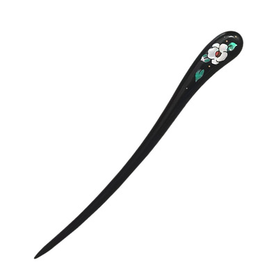 螺钿工艺发簪檀木发饰复古风