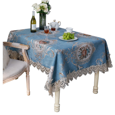 欧式长方形桌布家用轻奢高级感