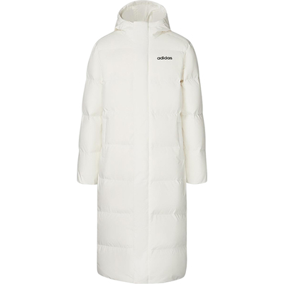 Adidas/阿迪达斯正品新款男女长款保暖经典运动休闲羽绒服JW1689
