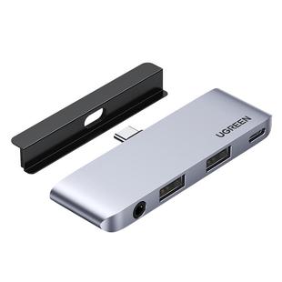 绿联平板拓展坞扩展适用苹果iPadPro2024/Air5/6 matepad typec接口外接投屏hdmi接头显示器usb转接U盘转换器