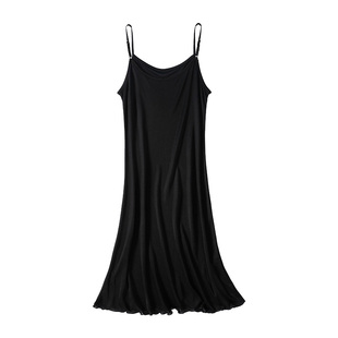 桑蚕丝吊带裙女 防透内衬睡裙内搭中长款吊带背心打底裙衬裙夏季