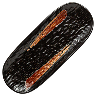 艺术造型盘特色鱼盘寿司摆盘肠粉盘子陶瓷菜盘烤鱼盘耐高温烤盘