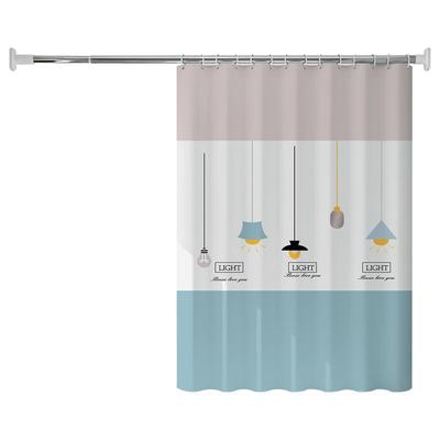 卫生间磁性防水帘隔断浴室