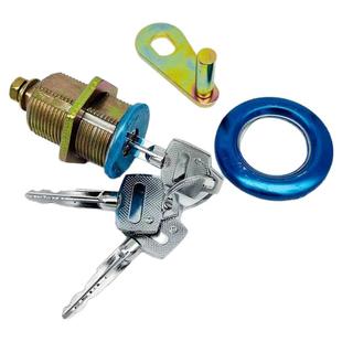 保险柜锁芯锁头通用老式机械配件C级保险箱十字锁门锁抽屉锁虎牌