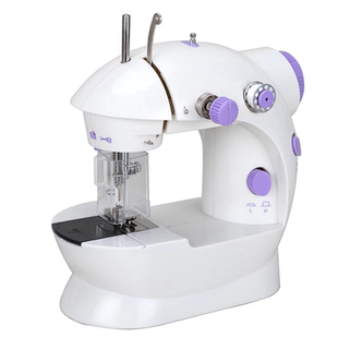 缝纫机家用小型迷你小电动裁缝机微型台式全自动吃厚缝衣机便携式