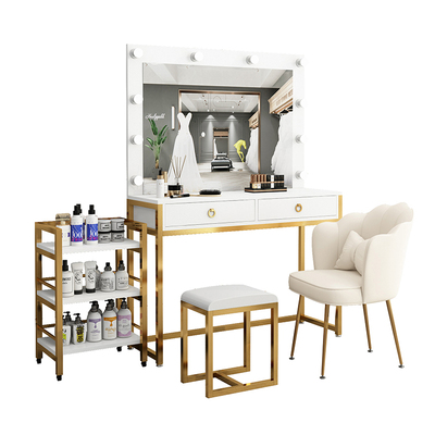 化妆台影楼专用带灯婚纱店