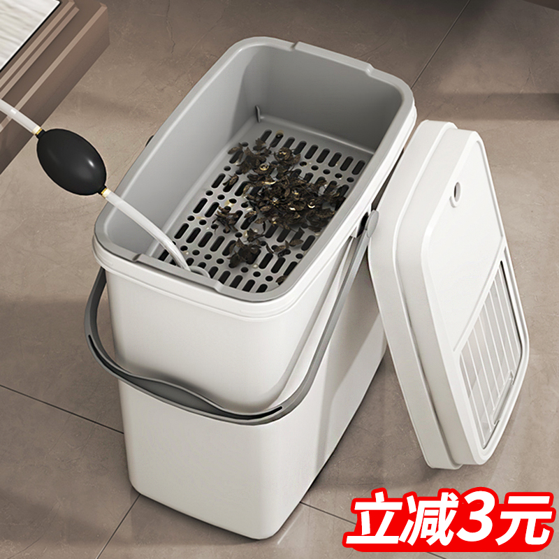 茶水桶废水桶茶渣桶功夫茶具配件茶台分离过滤茶漏茶道接水垃圾桶