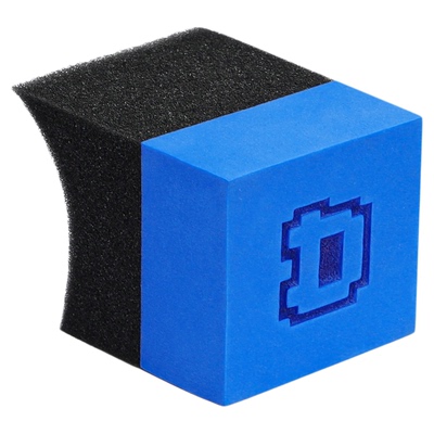 Detail Lab轮胎上光海绵弧形设计舒适握感汽车轮胎封体上蜡海绵刷