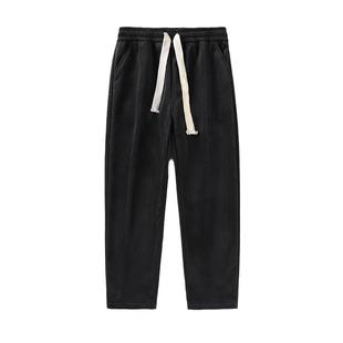 NASA STUSY美式2025新款秋冬装男款休闲长裤子直筒宽松男士灯芯绒