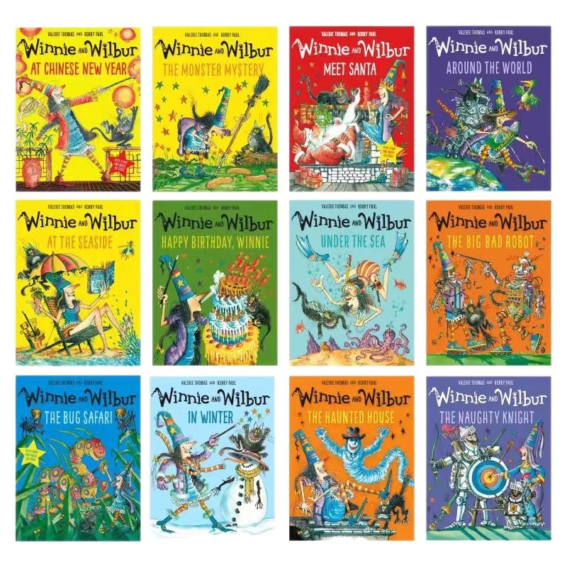 原版进口女巫温妮系列英语绘本点读版Winnie the Witch英文原版绘本全套22册图画故事书插图进口小学生读物支持点读吴敏兰书单推荐