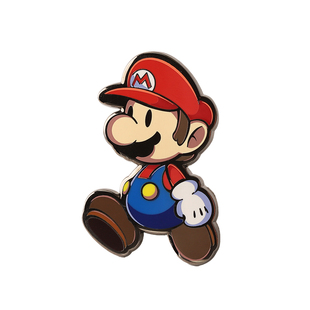 FooLii孚狸超级马里奥金属徽章Mairo超级玛丽游戏周边pin日系配饰