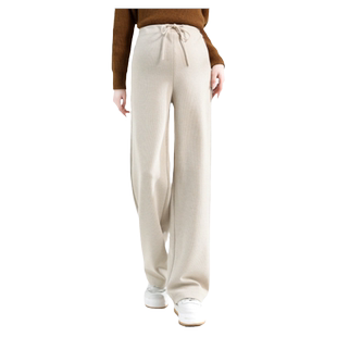 孕妇阔腿裤外穿大码不勒肚子无托腹秋冬季加绒加厚拖地糯米裤春秋