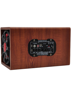 车载低音炮12V24V220V汽车无线蓝牙音响改装家用有源台式电脑音箱