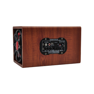 车载低音炮12V24V220V汽车无线蓝牙音响改装家用有源台式电脑音箱