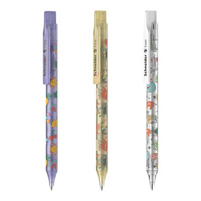 【1秒速干】德国进口Schneider施耐德中性笔按动式学生专用考试刷题笔0.5黑笔文具Fave菲尔高颜值可换G2笔芯