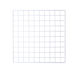 铁艺网格置物架铁网架照片墙白网片铁丝网装饰幼儿园网格货架挂篮