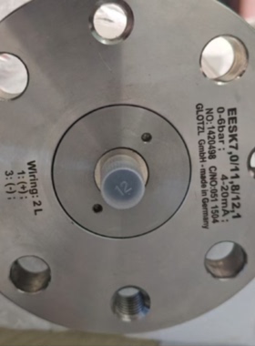 议价中铁装备盾构机EESK7.0压力感测器隧道机械土仓平膜6bar/4-20