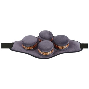 底部镂空悬灸竖针无烟艾灸盒随身灸家用纯铜炙罐腰腹全身灸套膝盖