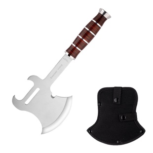 锰钢营地斧头手斧斧头斧子砍柴斧木工斧消防斧砍伐斧破窗逃生工具