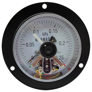 EPS泡塑发泡机扳机配件 磁助式电接点庆丰压力表轴向带边仪表包邮