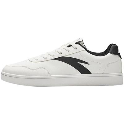 安踏板鞋男鞋轻便透气休闲小白鞋