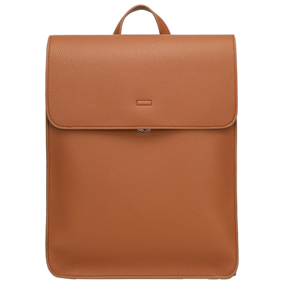 皮质双肩包女2025新款大容量通勤电脑背包高级感小众休闲学生书包