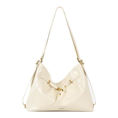 通勤牛皮单肩托特包大容量包包