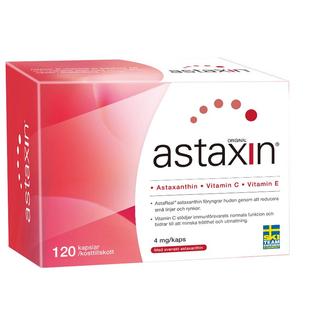 【自营】瑞典Astaxin天然虾青素软胶囊雨生红球藻120粒口服进口